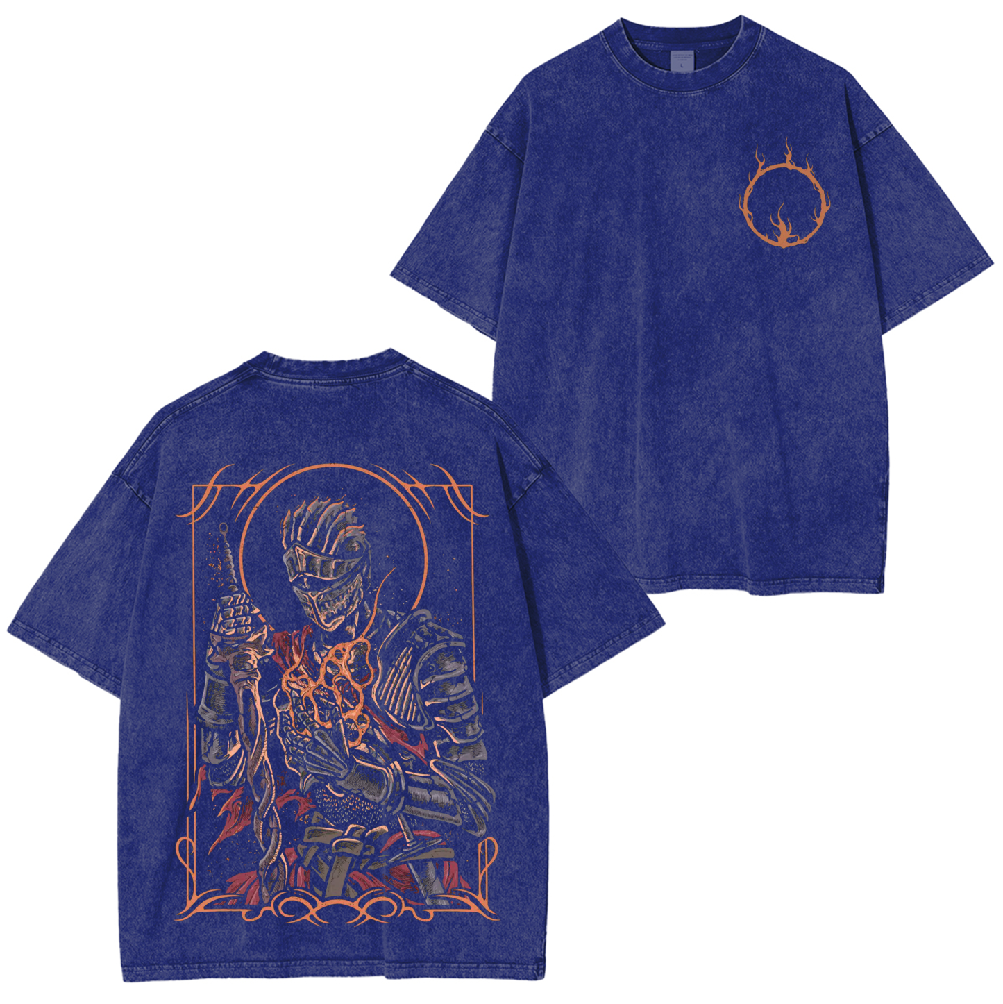 Retro Soul of Cinder Game Unisex Washed T-Shirt