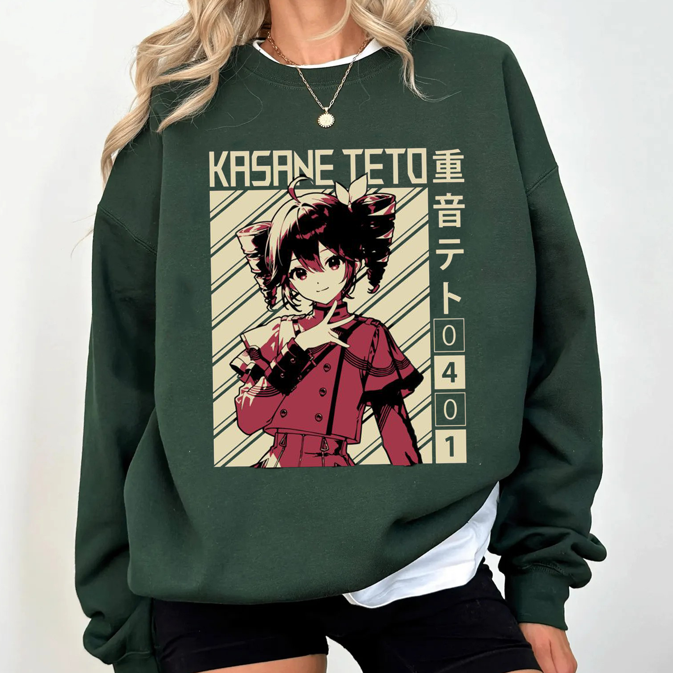 Kasane Teto Anime Unisex T-shirt/Crewneck/Hoodie