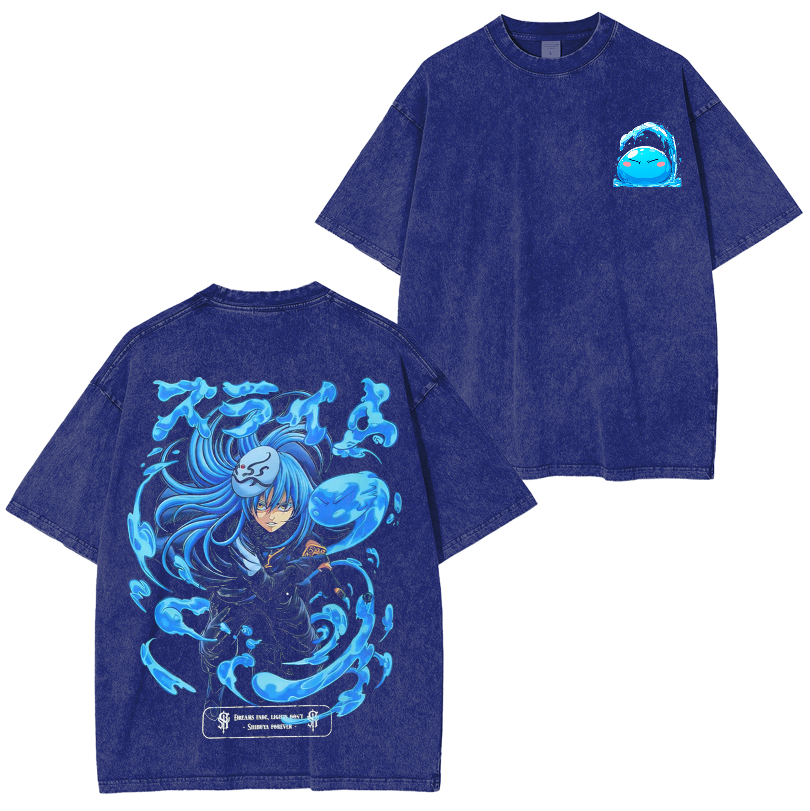 Rimuru Tempest Anime Unisex Washed T-Shirt