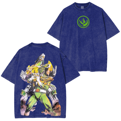 Green Ranger-Rodrigo Lorenzo Unisex Washed T-Shirt