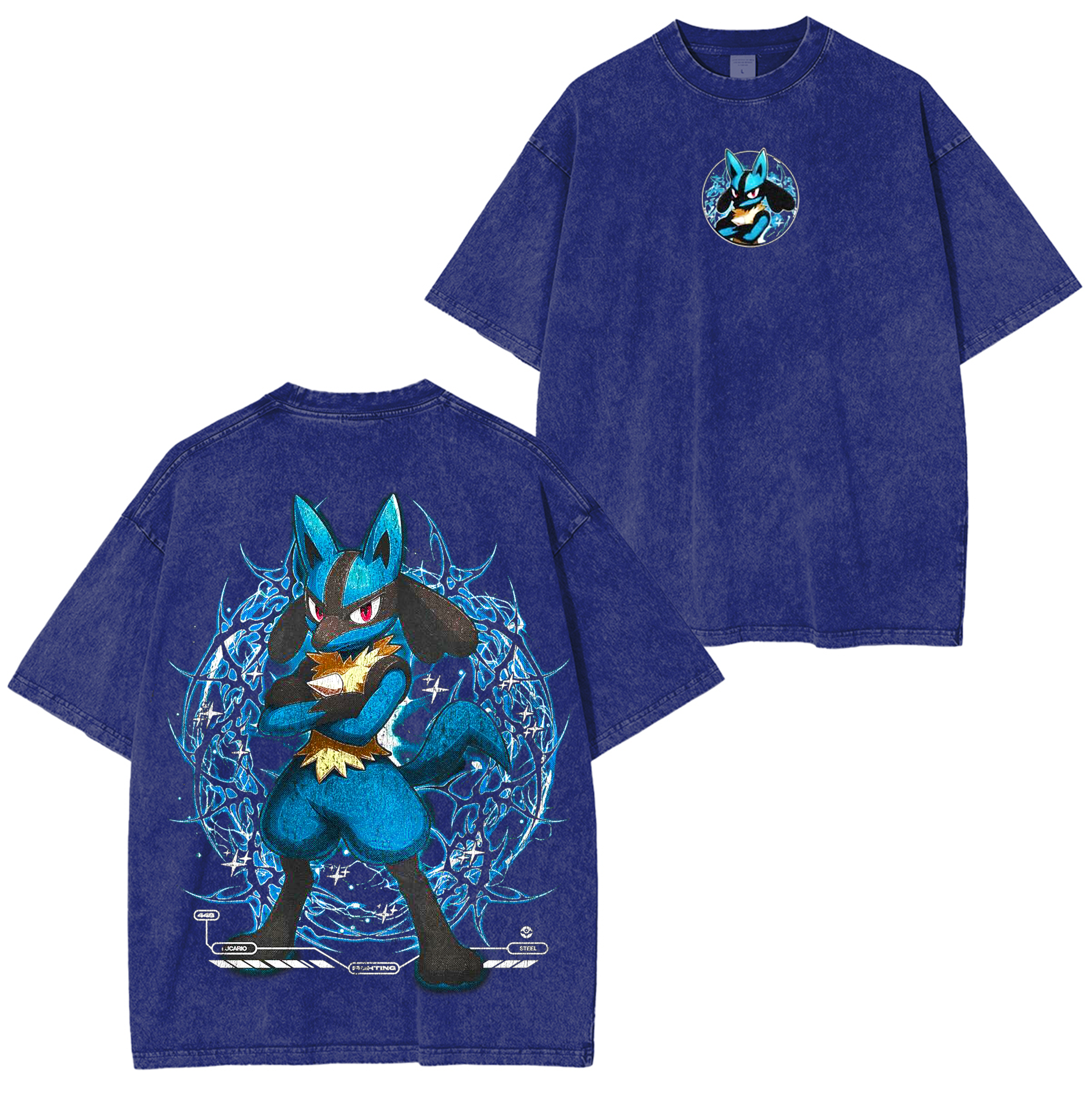 Pokemon anime Unisex Washed T-Shirt