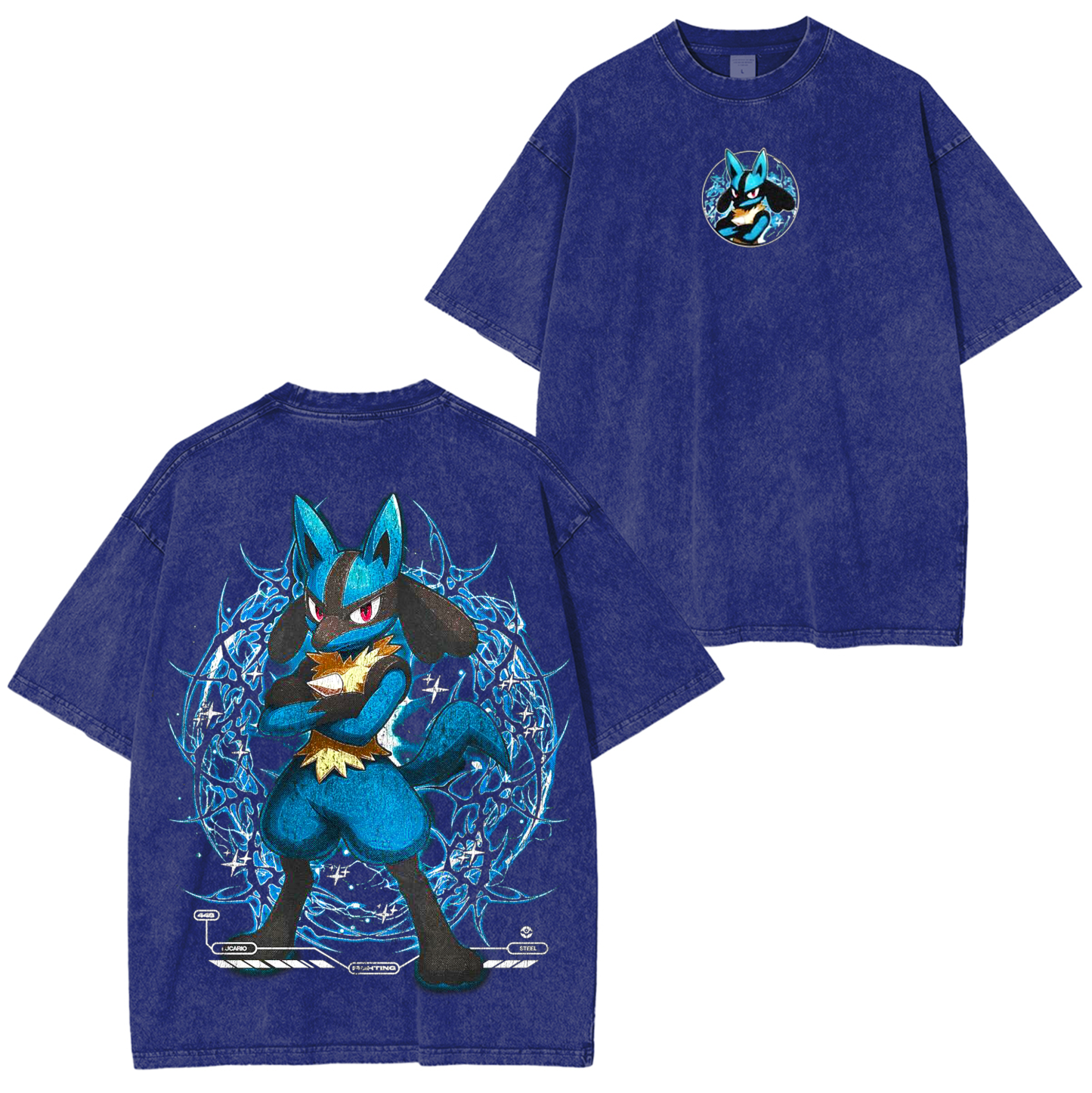 Pokemon anime Unisex Washed T-Shirt