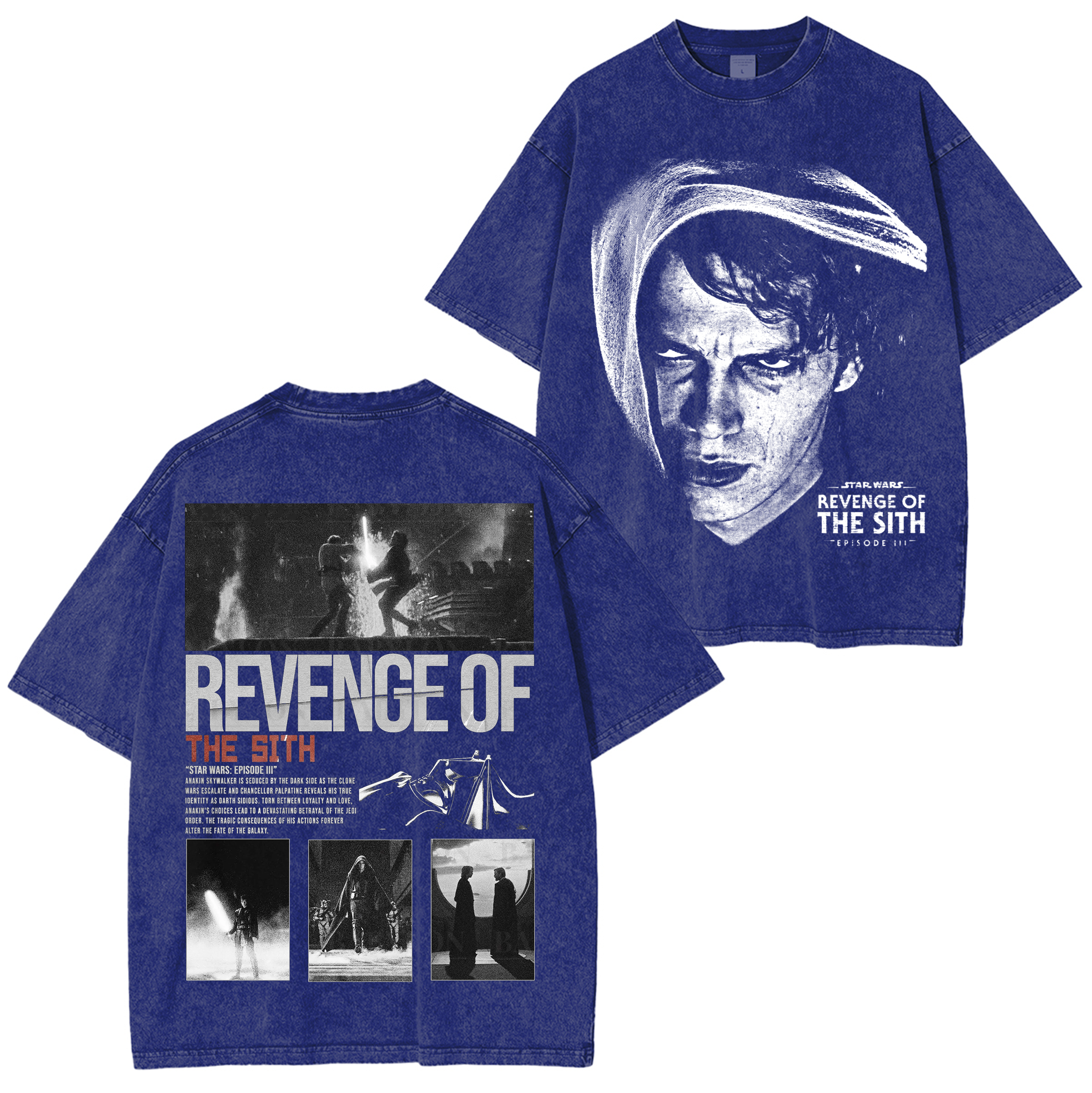 Star Wars Anakin Skywalker Unisex Washed T-Shirt