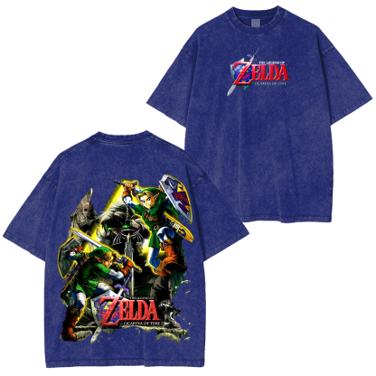 The Legend of Zelda Unisex Washed T-Shirt