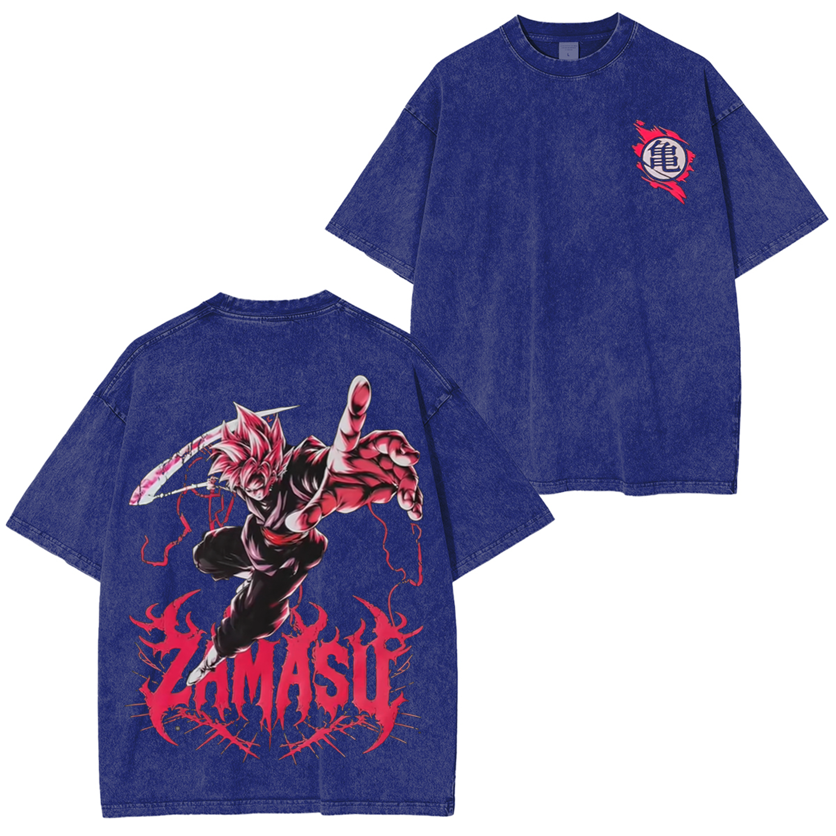 Goku Dragon Ball Z Anime Unisex Washed T-Shirt