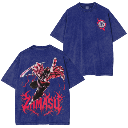 Goku Dragon Ball Z Anime Unisex Washed T-Shirt