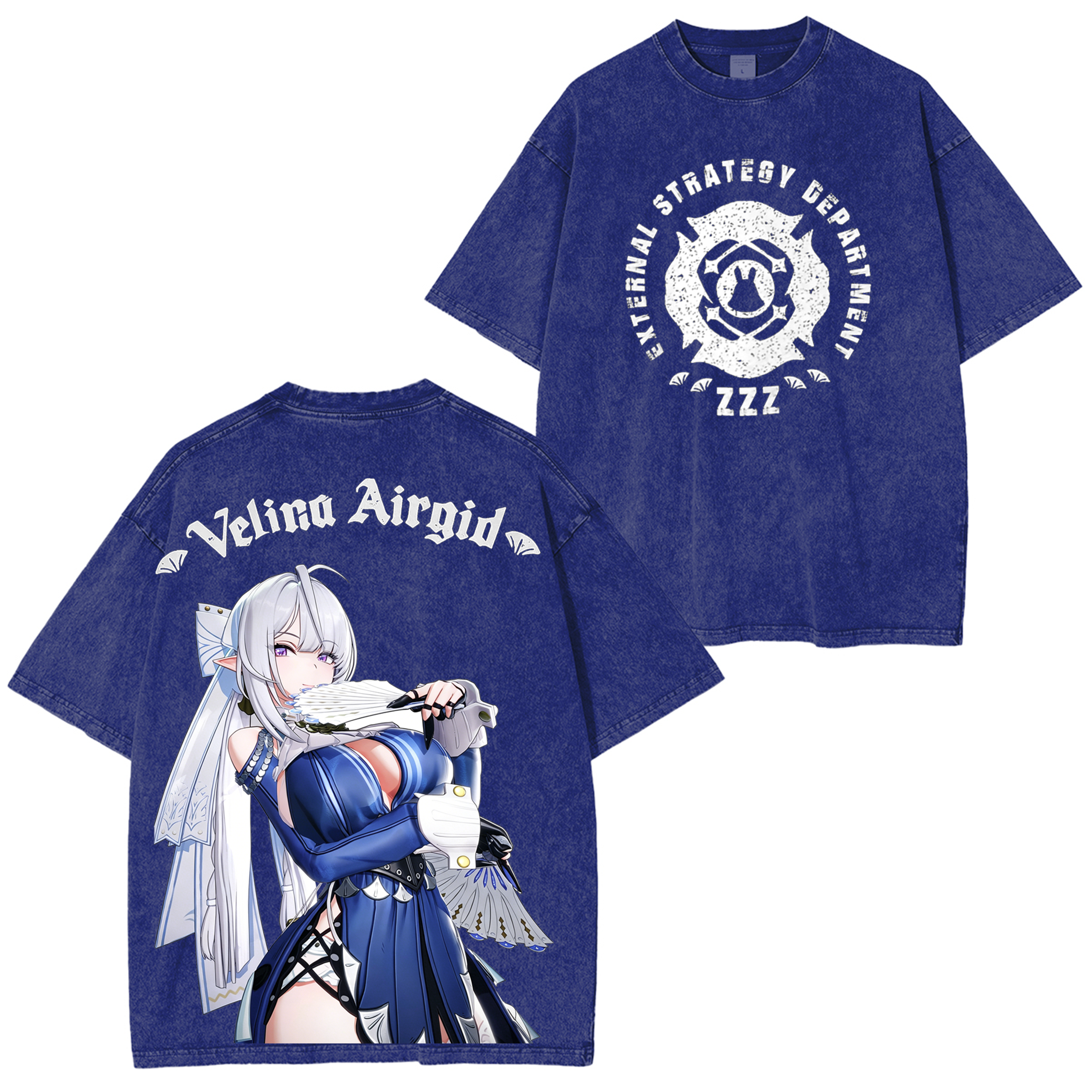 Velina Airgid Zenless Zone Zero Unisex Washed T-Shirt