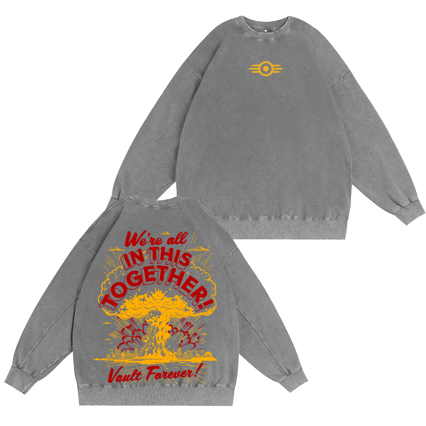 Fallout 4  Washed T-shirt/Crewneck/Hoodie