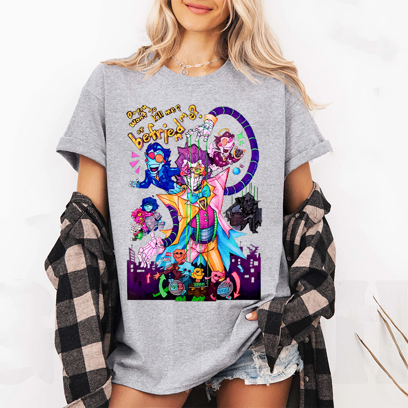 [Copy]Deltarune Funny Tenna Washed T-shirt/Crewneck/Hoodie