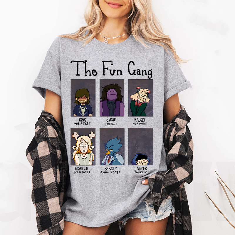 The gangs yearbook Deltarune Unisex T-shirt/Crewneck/Hoodie