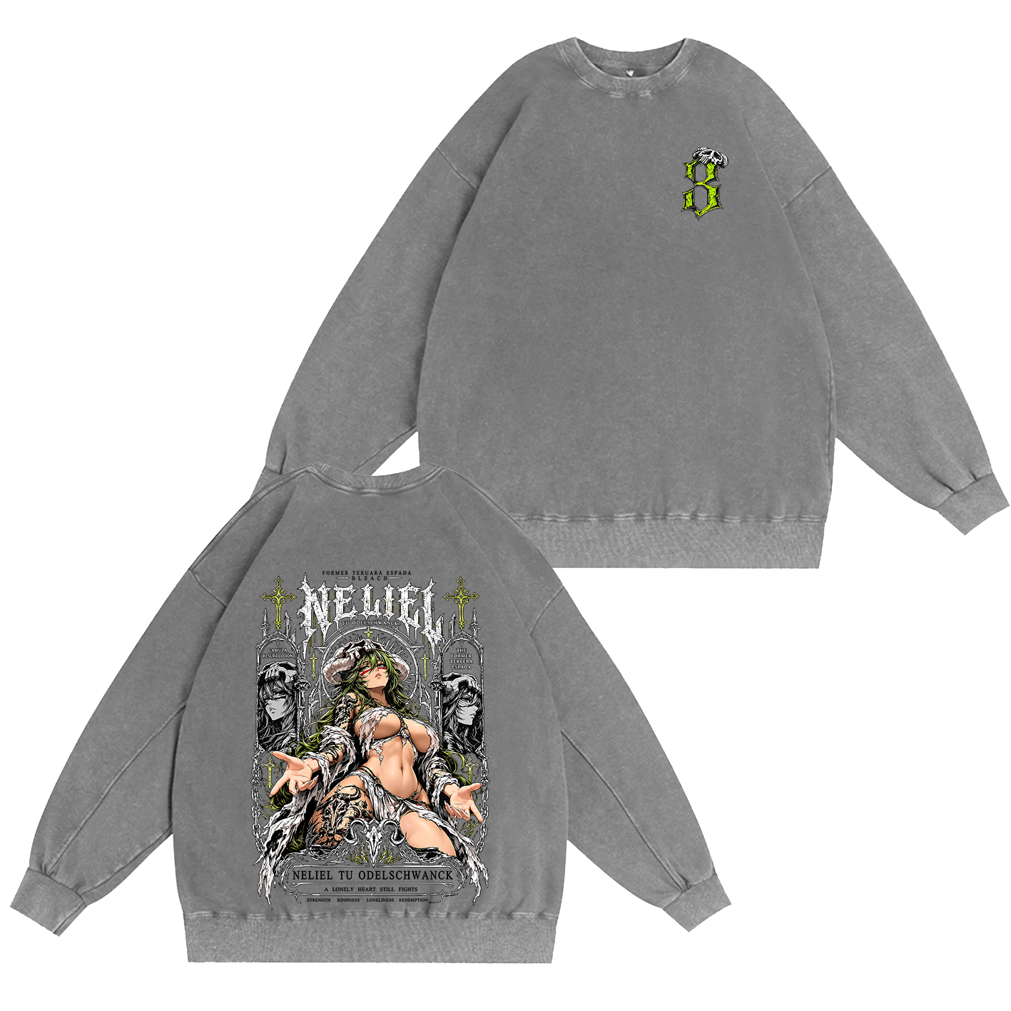 Bleach Nelliel Tu Odelschwanck Oversized T-shirt/Crewneck/Hoodie