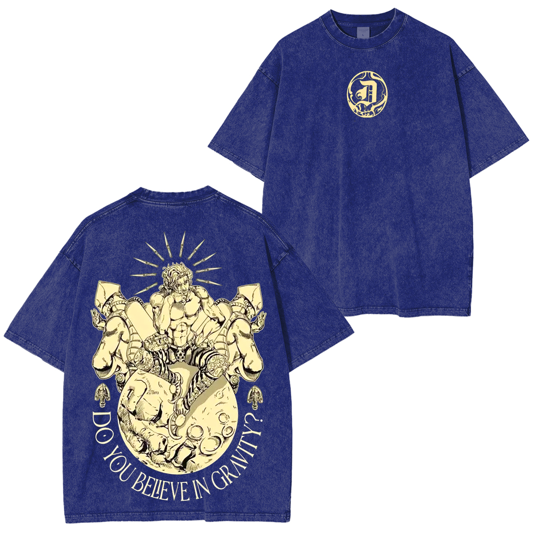 Dio Brando,Jojo Anime Oversized T-shirt/Crewneck/Hoodie