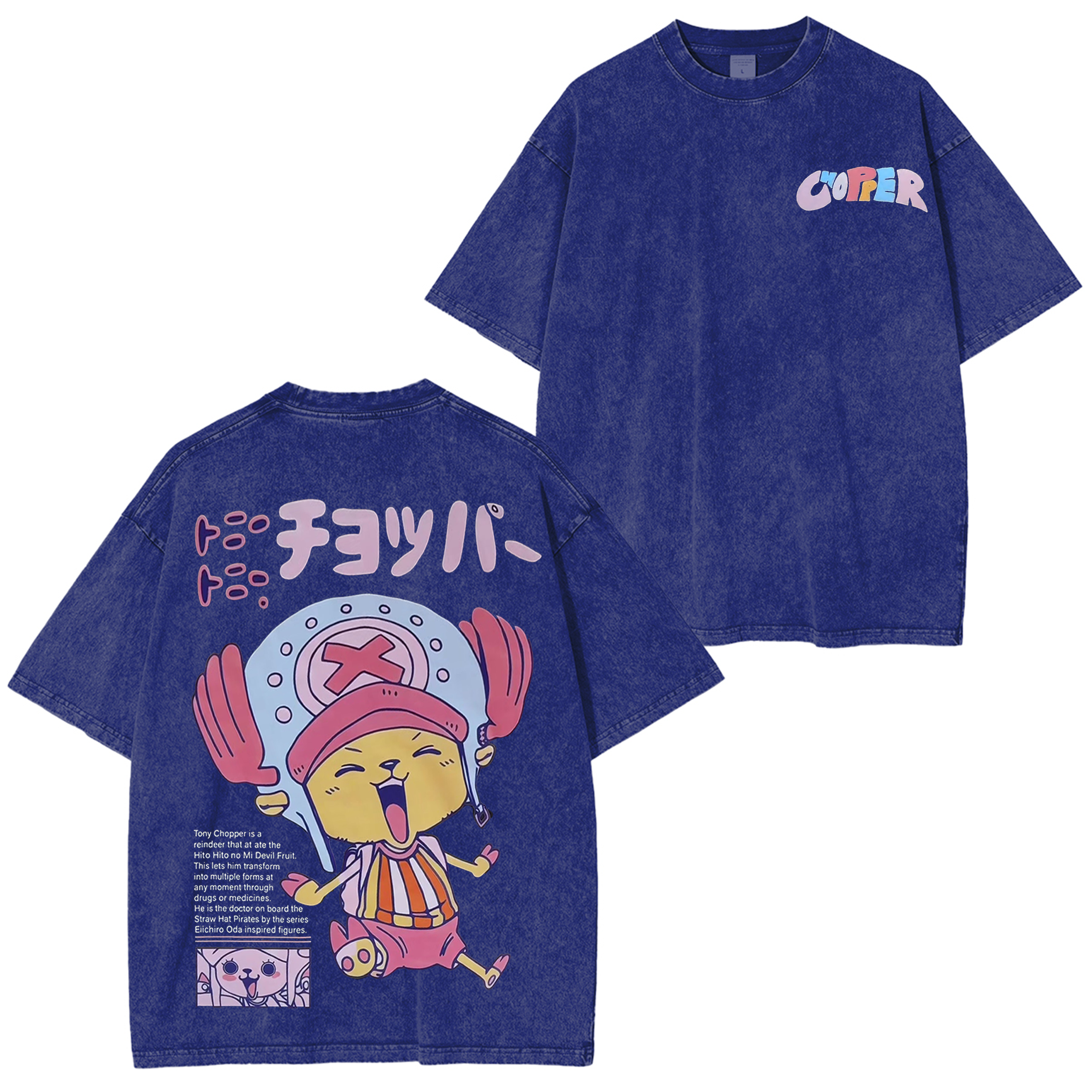 Tony Tony Chopper Anime Oversized T-shirt/Crewneck/Hoodie