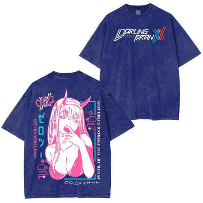 Zero Two Darling in the Franxx Oversized T-shirt/Crewneck/Hoodie