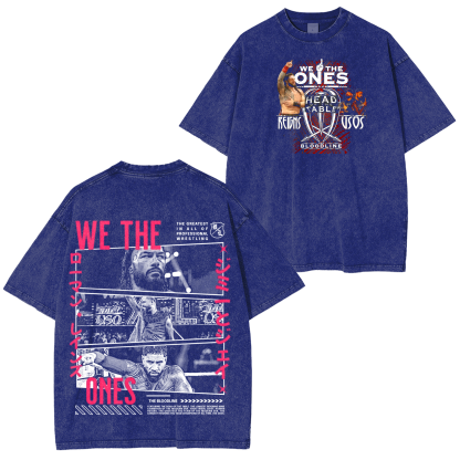 We The Ones,Roman Reigns WWE Oversized T-shirt/Crewneck/Hoodie