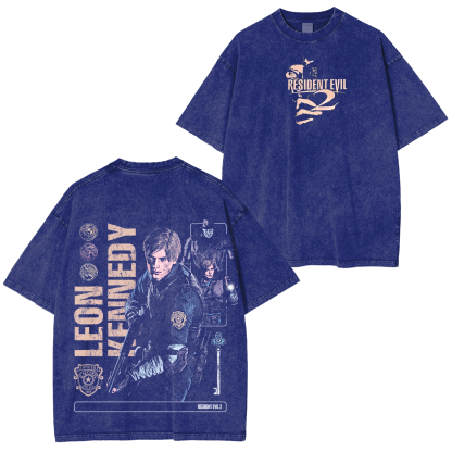 Resident Evil Leon Kennedy Requiem Oversized T-shirt/Crewneck/Hoodie
