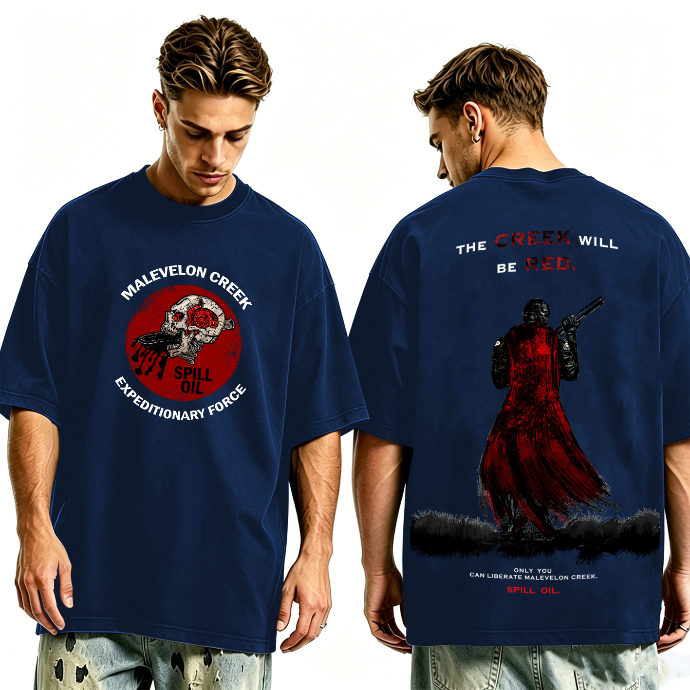 Helldivers 2 Game Washed T-shirt/Crewneck/Hoodie