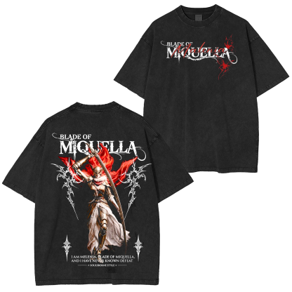 Malenia Blade of Miquella,Elden Ring Unisex Washed T-Shirt