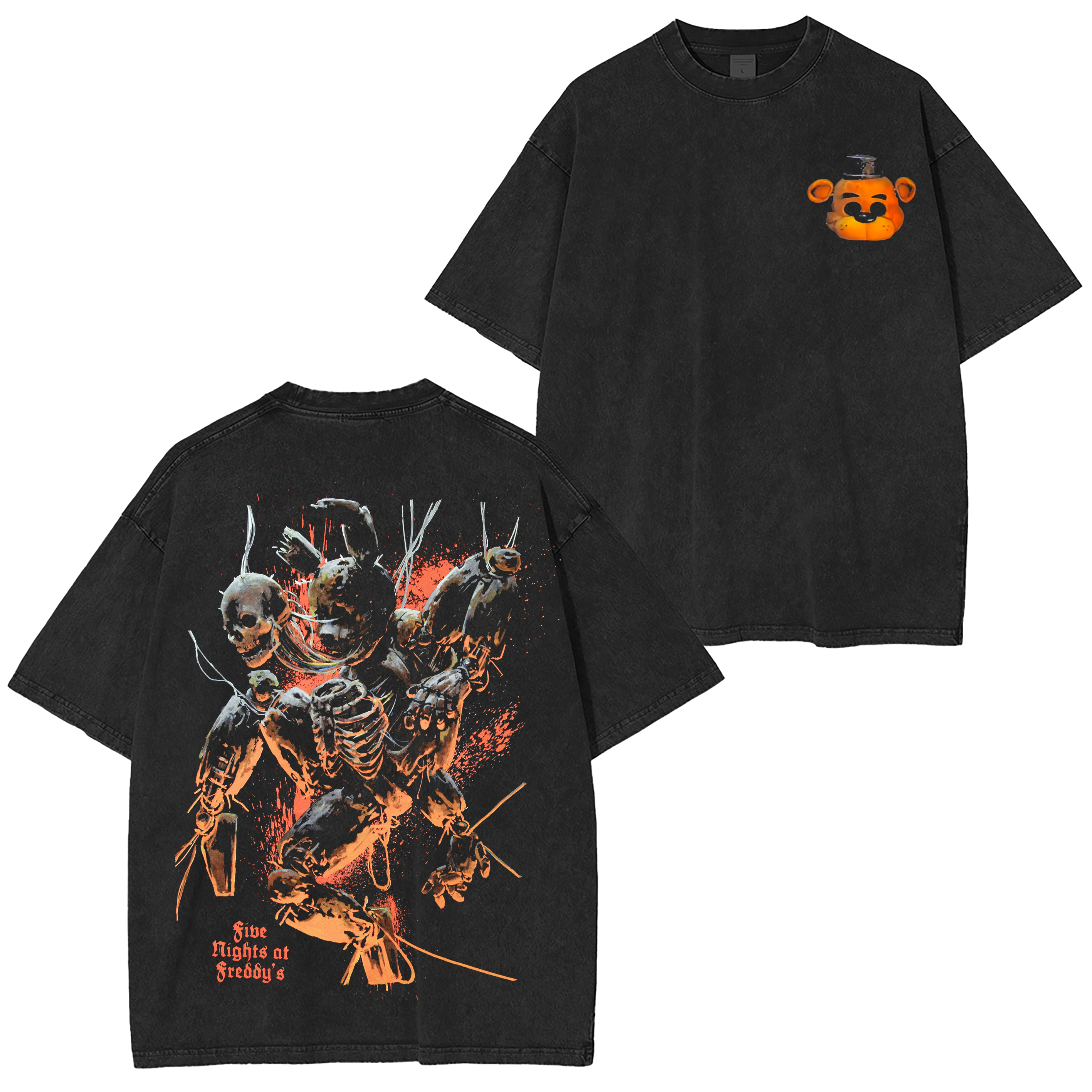 Five Nights at Freddys 3 Games  Unisex Washed T-Shirt