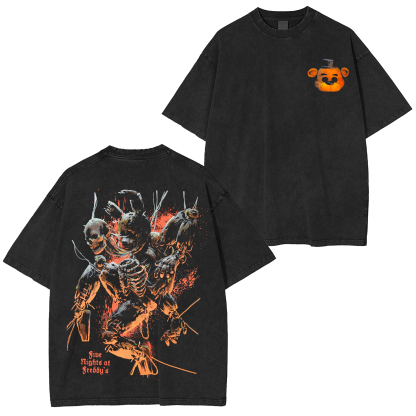 Five Nights at Freddys 3 Games  Unisex Washed T-Shirt