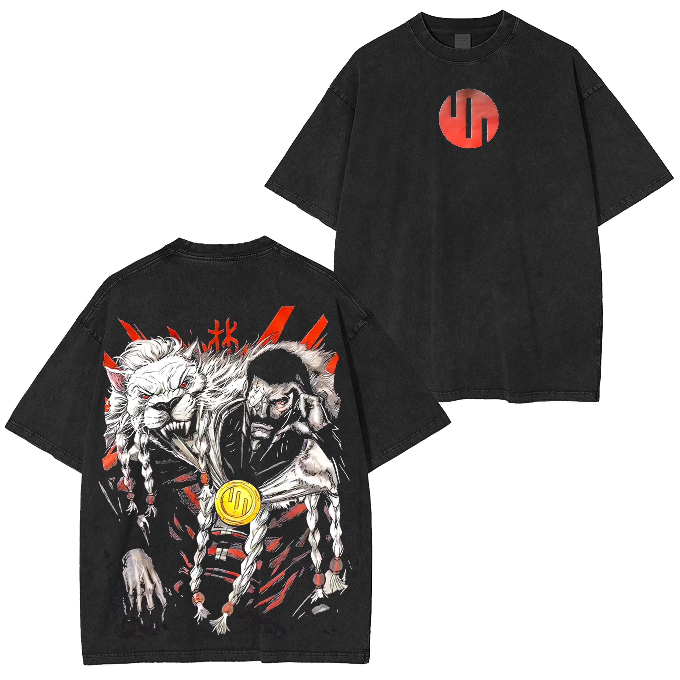 Thragg-Invincible Unisex Washed T-Shirt