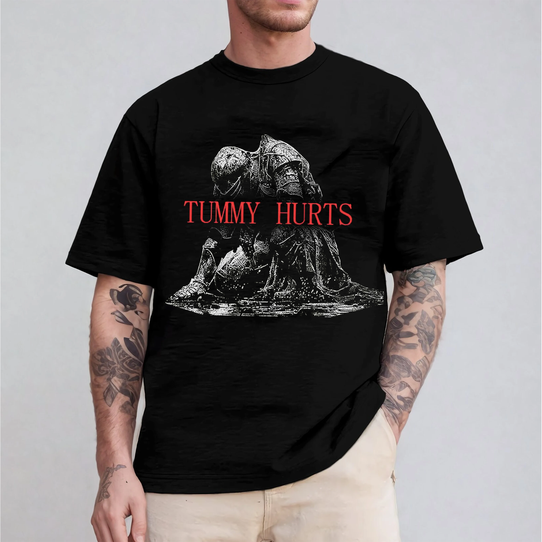 Retro Tummy Hurts Unisex T-shirt/Crewneck/Hoodie