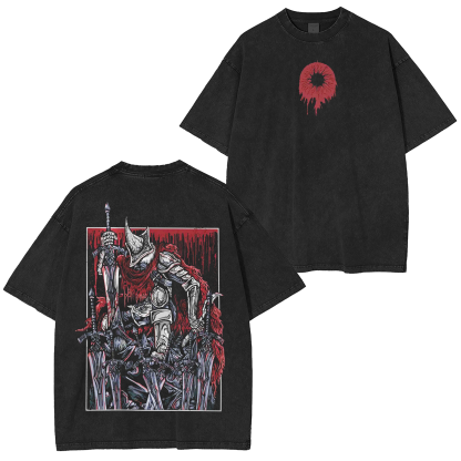 Abyss Watchers Game Unisex Washed T-Shirt