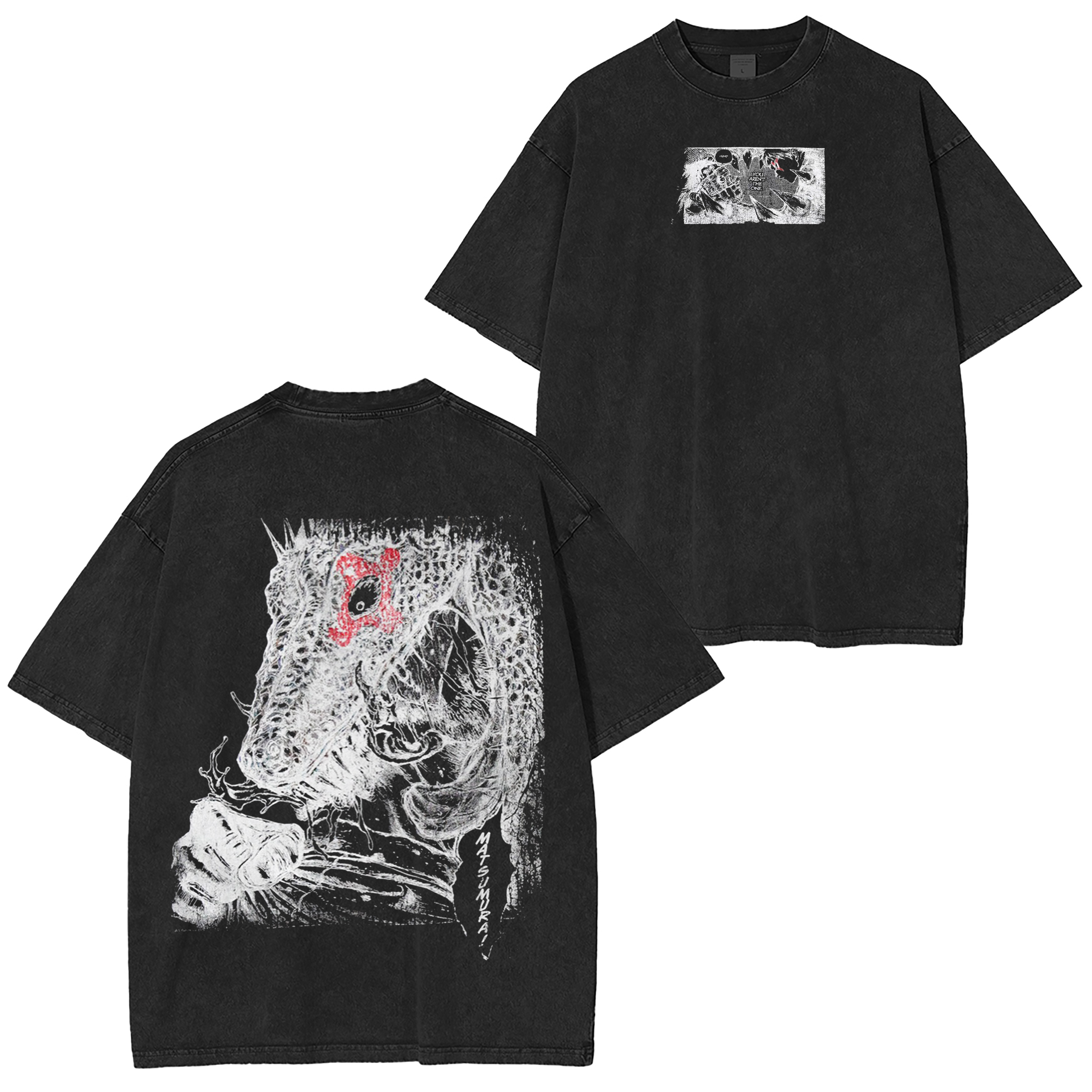 Dorohedoro Anime Unisex Washed T-Shirt