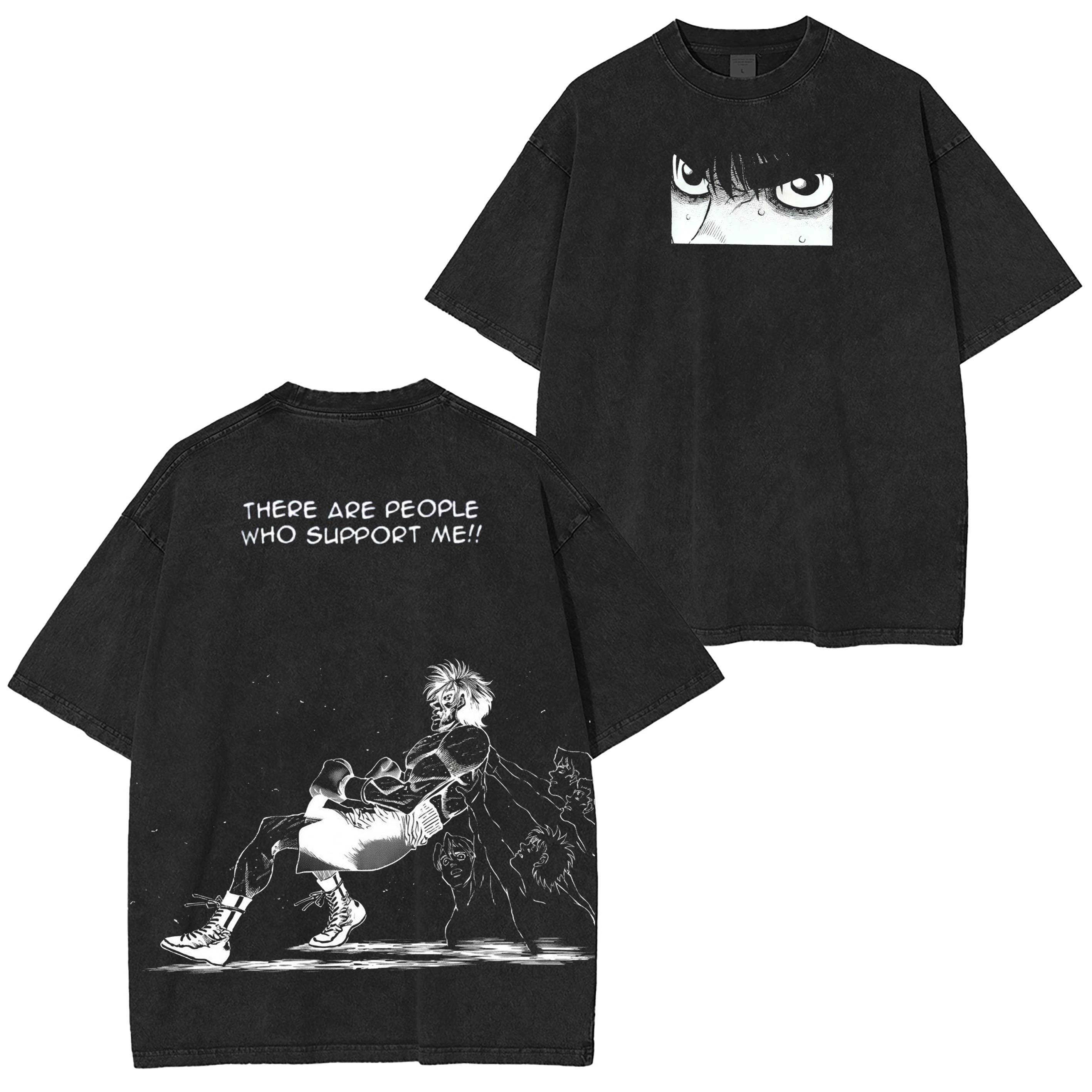 Hajime no Ippo Anime Unisex Washed T-Shirt