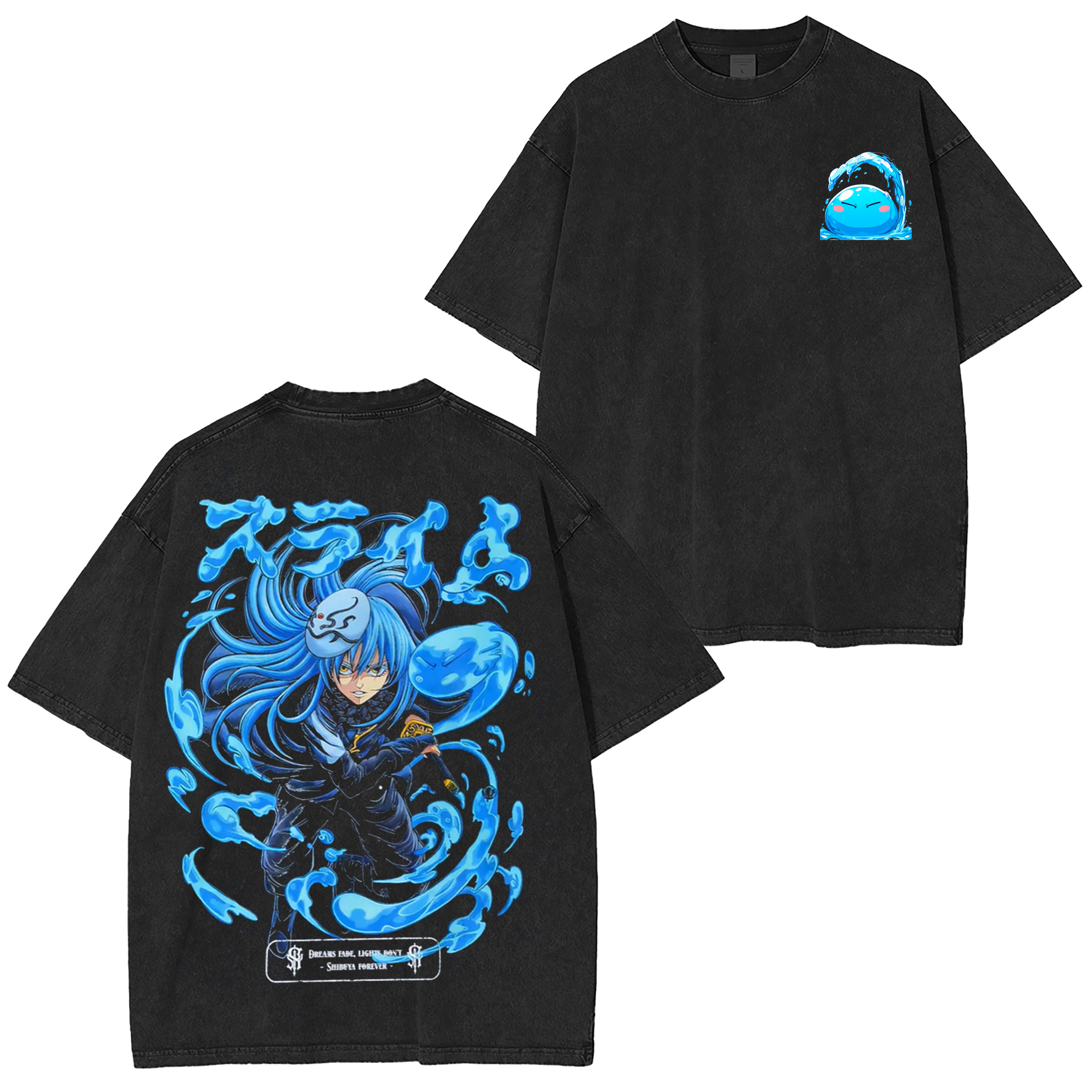 Rimuru Tempest Anime Unisex Washed T-Shirt