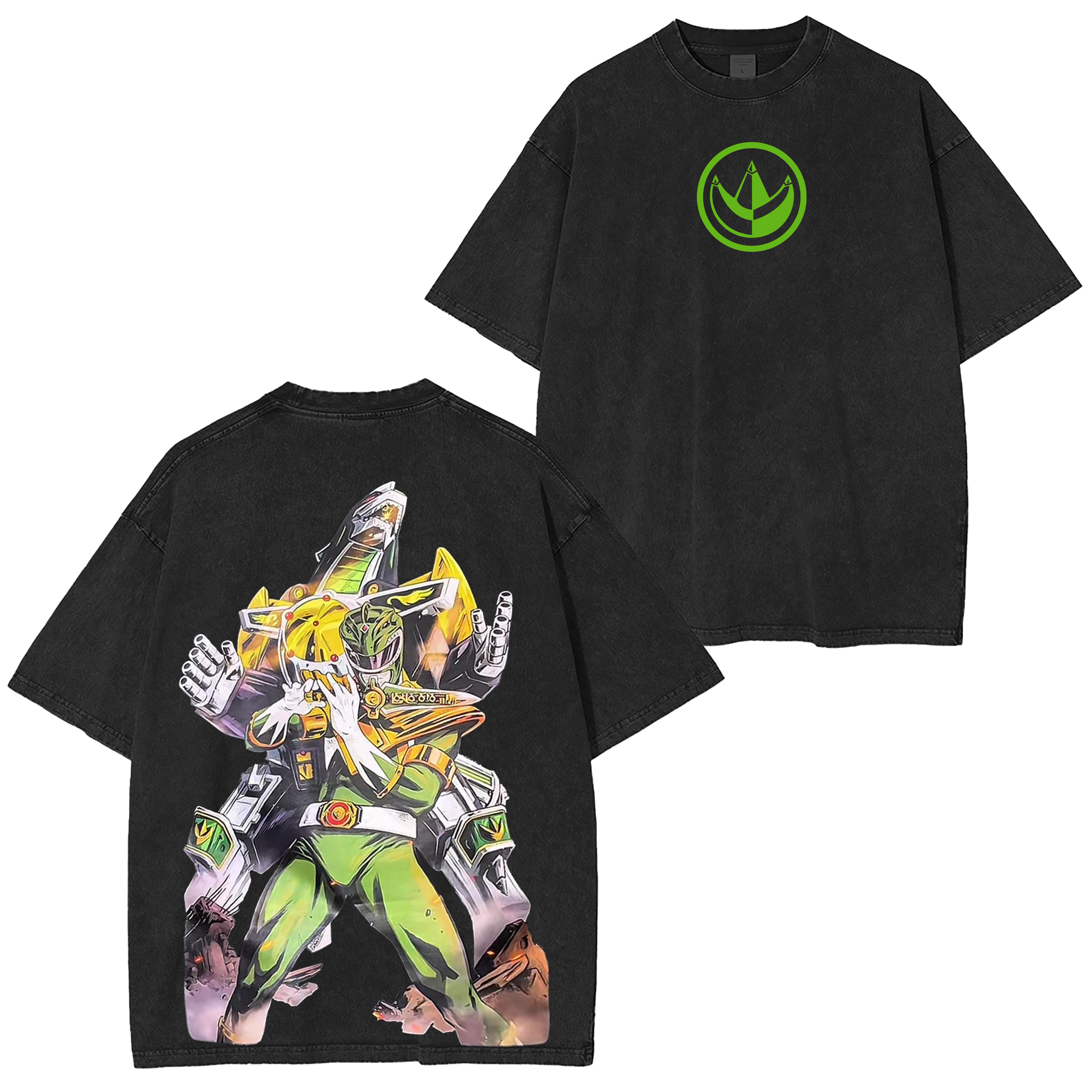 Green Ranger-Rodrigo Lorenzo Unisex Washed T-Shirt