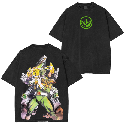 Green Ranger-Rodrigo Lorenzo Unisex Washed T-Shirt