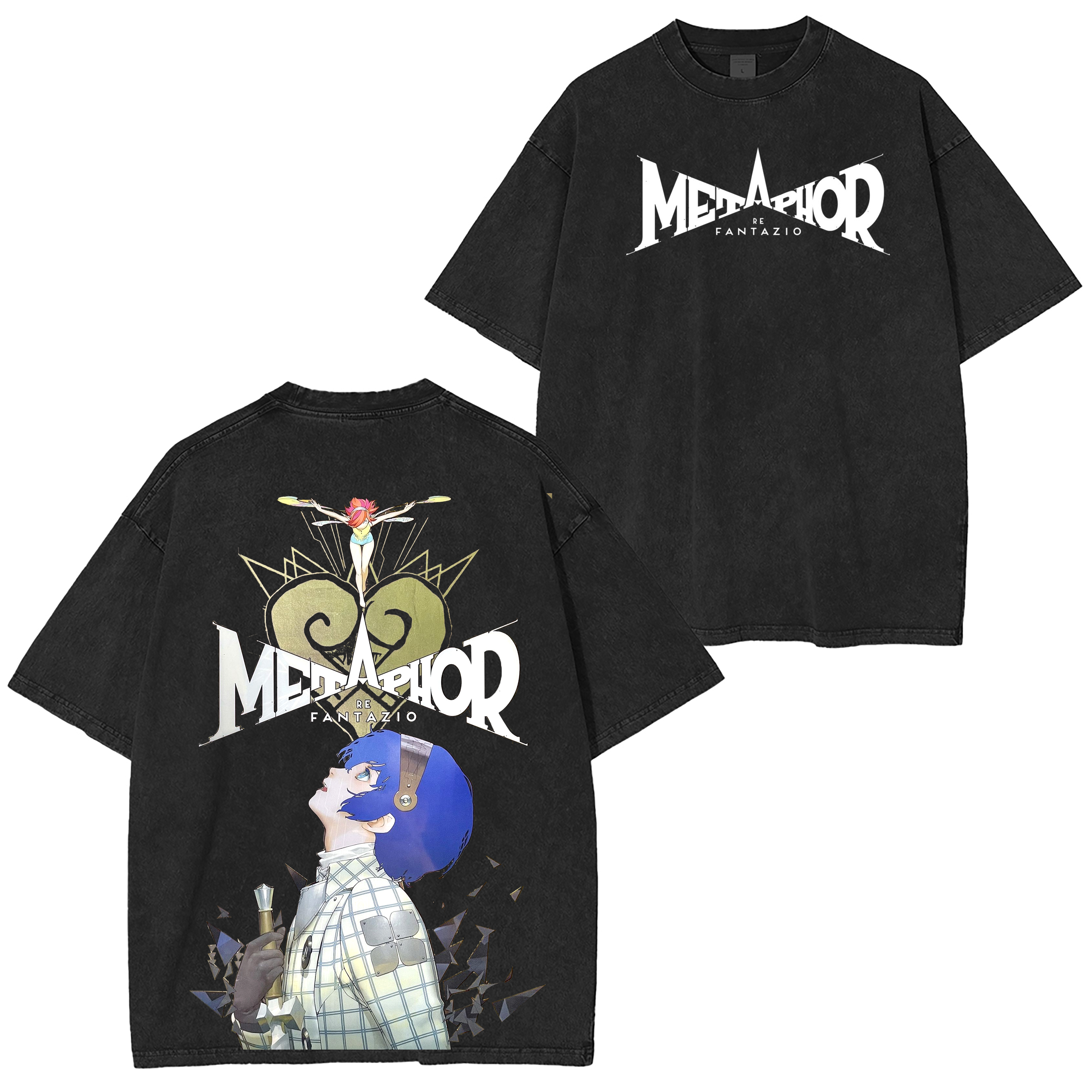 Metaphor ReFantazio Game Unisex Washed T-Shirt