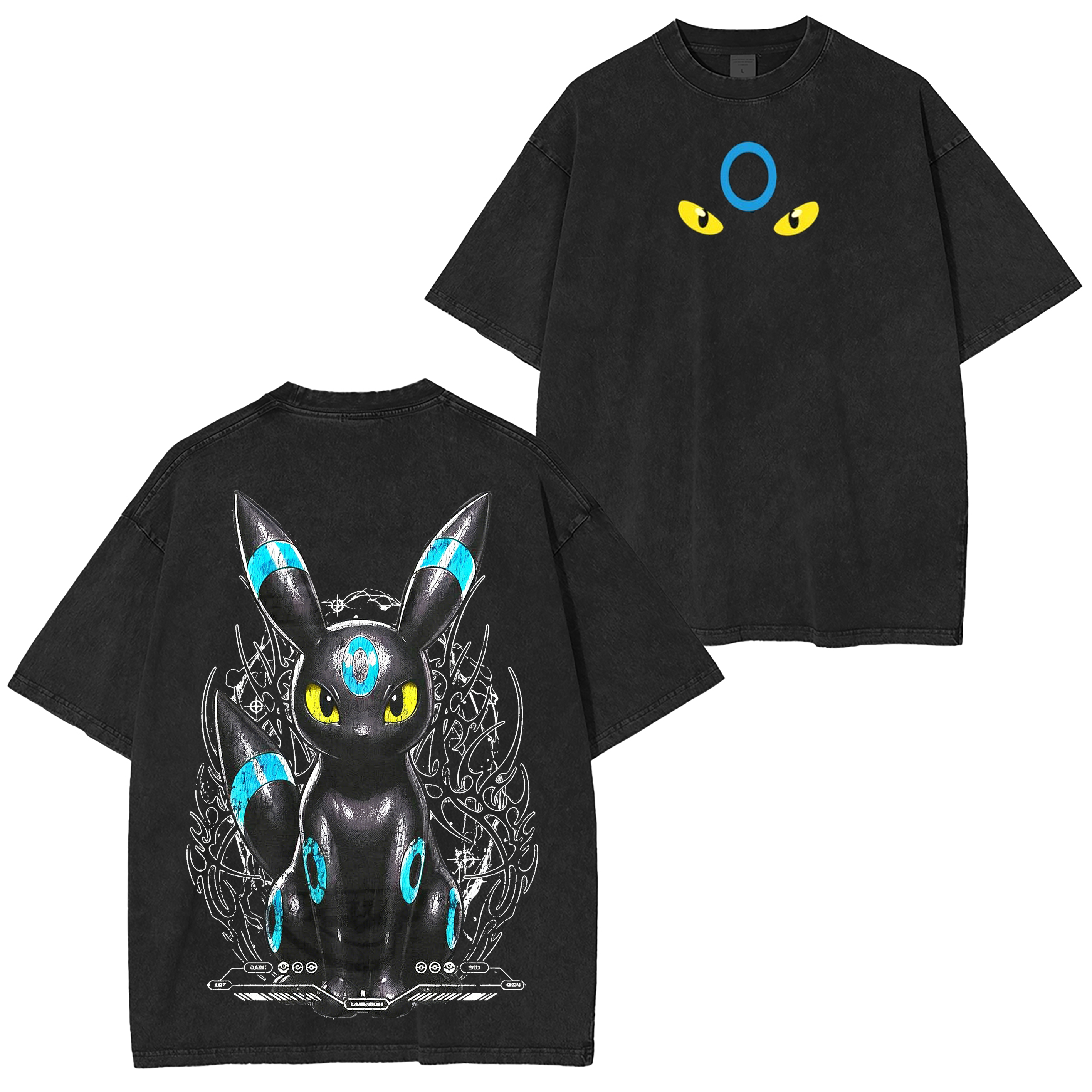 Pokemon anime Unisex Washed T-Shirt