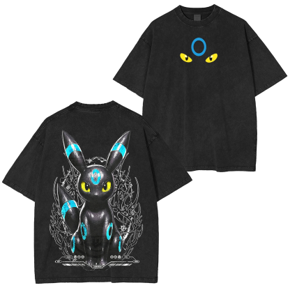 Pokemon anime Unisex Washed T-Shirt