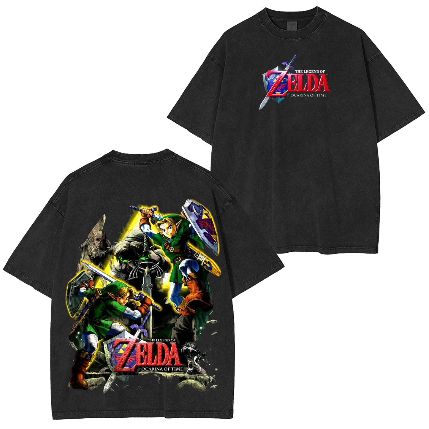 The Legend of Zelda Unisex Washed T-Shirt