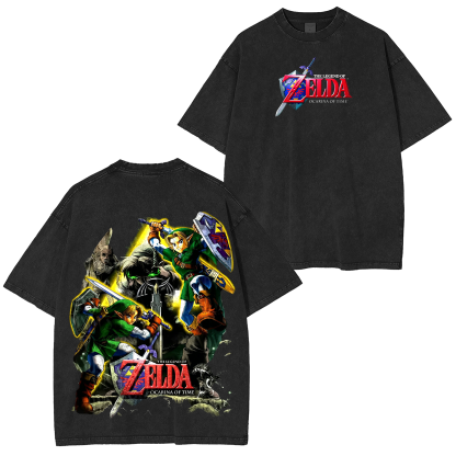The Legend of Zelda Unisex Washed T-Shirt