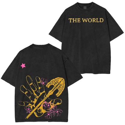 JoJos Bizarre Adventure: Golden Wind Anime Unisex Washed T-Shirt