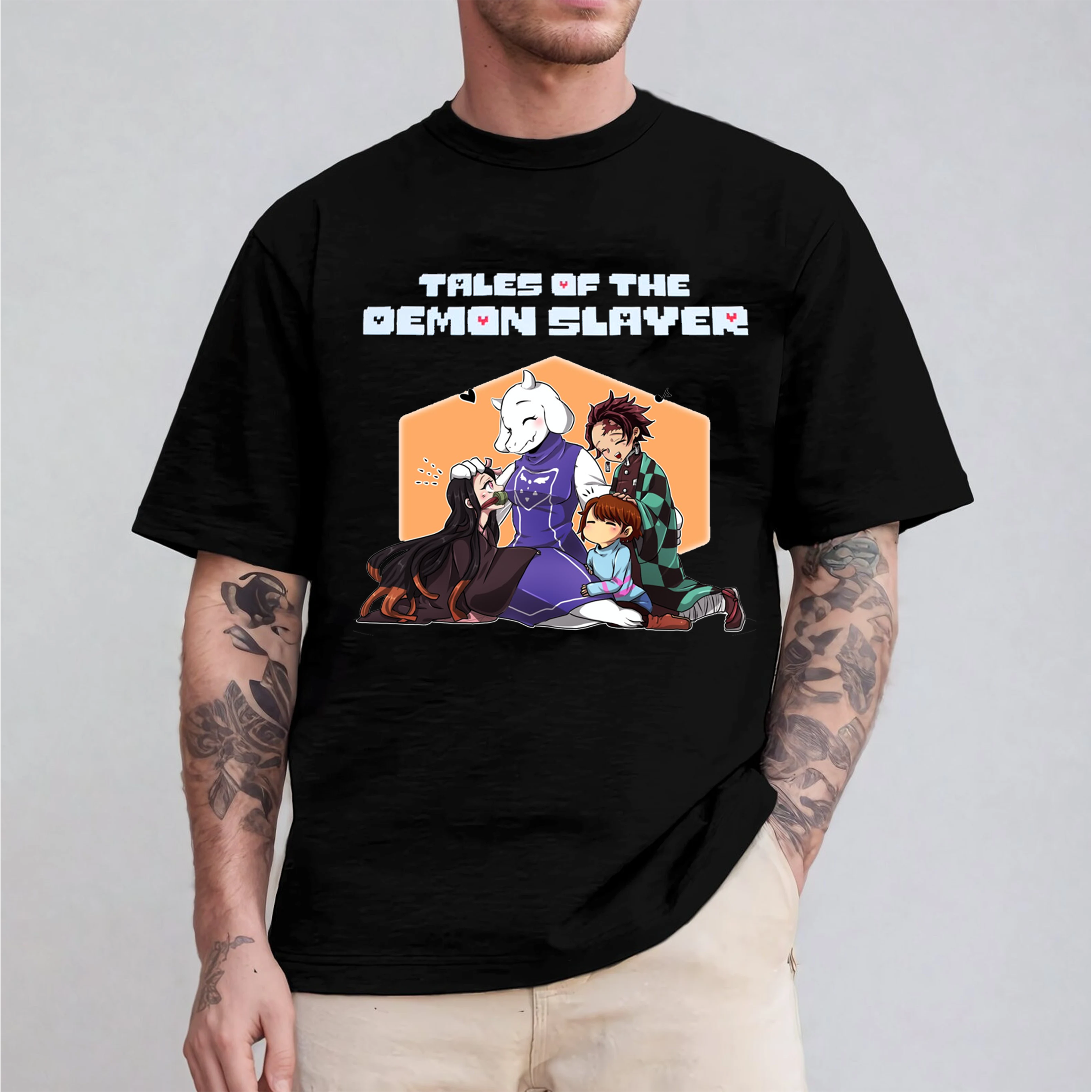 Undertale x Demon Slayer Graphic Unisex T-shirt/Crewneck/Hoodie