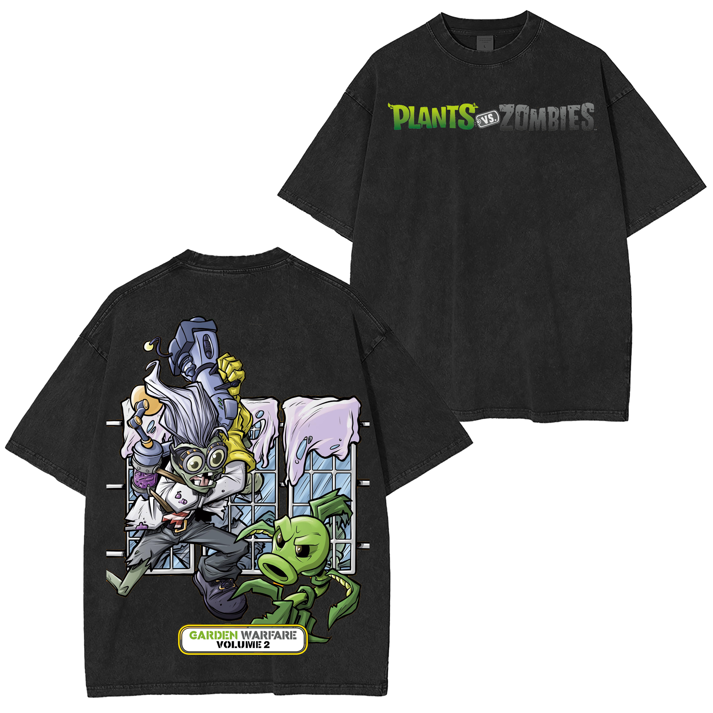 Plants vs. Zombies: Garden Warfare Volume 2 Unisex Washed T-Shirt