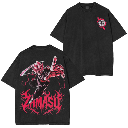 Goku Dragon Ball Z Anime Unisex Washed T-Shirt