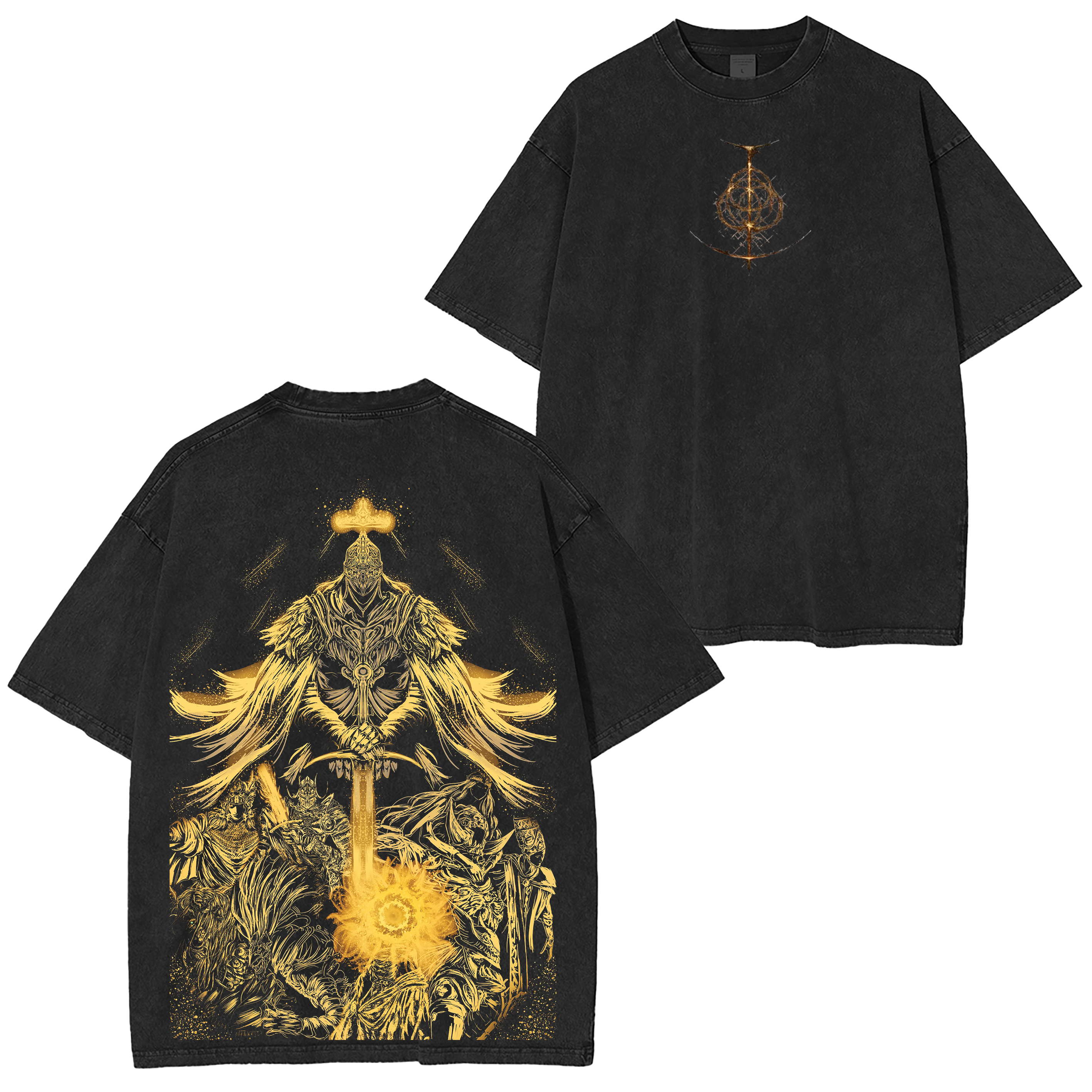 Elden Lord,Elden Ring Game Unisex Washed T-Shirt