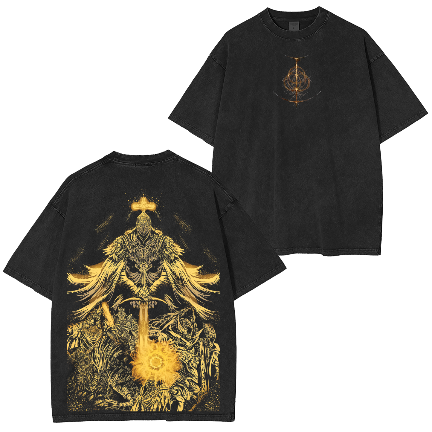 Elden Lord,Elden Ring Game Unisex Washed T-Shirt