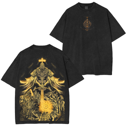 Elden Lord,Elden Ring Game Unisex Washed T-Shirt