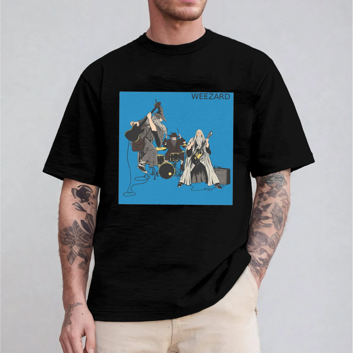 Weezard Blue Album Parody Unisex T-shirt/Crewneck/Hoodie