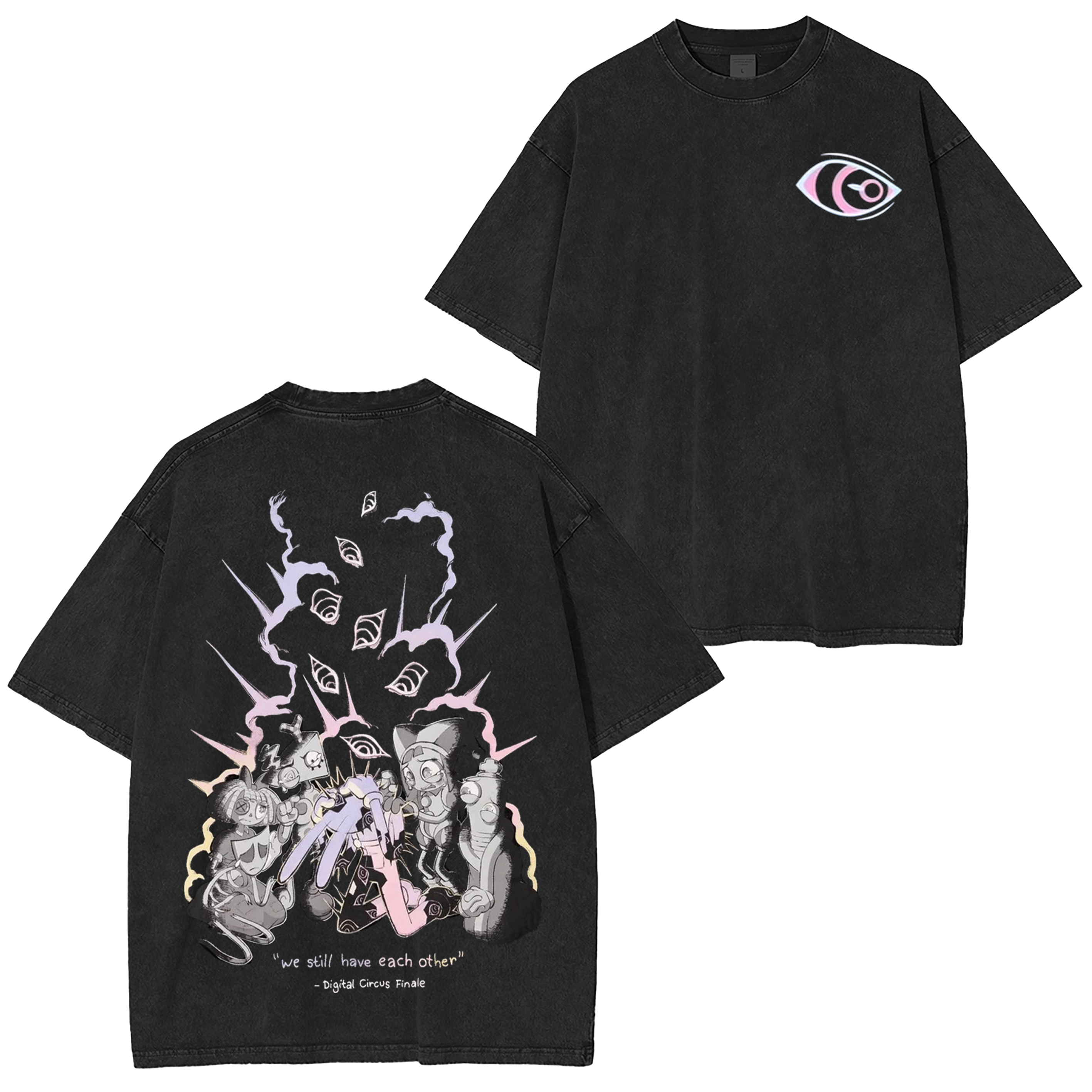 The Amazing Digital Circus Unisex Washed T-Shirt