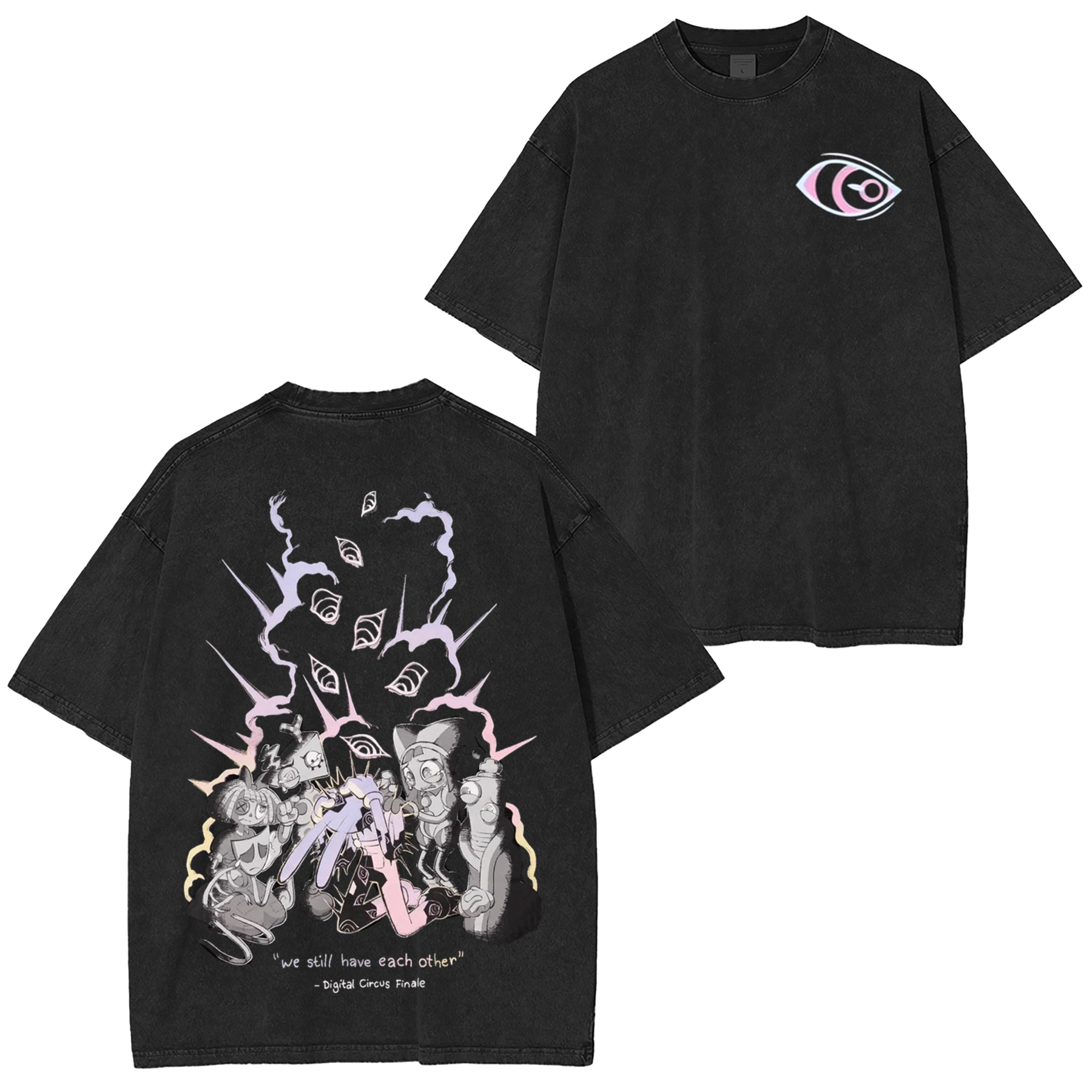 The Amazing Digital Circus Unisex Washed T-Shirt