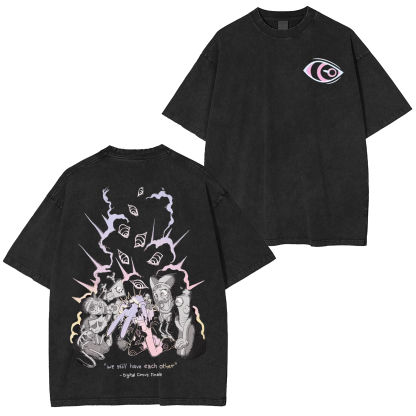 The Amazing Digital Circus Unisex Washed T-Shirt