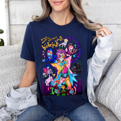 [Copy]Deltarune Funny Tenna Washed T-shirt/Crewneck/Hoodie