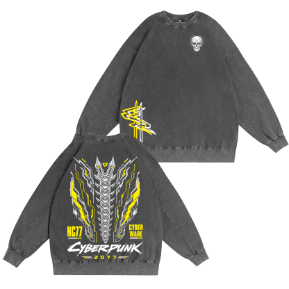 Cyberpunk 2077 Washed T-shirt/Crewneck/Hoodie